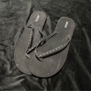Rhinestone Flip Flops,